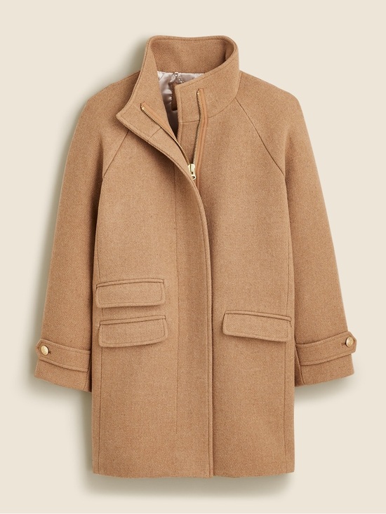 J. Crew Jackets & Blazers - J. Crew Toscana coat in Italian stadium-cloth wool blend, size 4